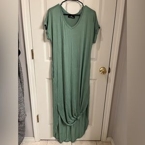 Boutique Green Maxi Dress
